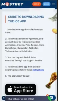 Mostbet Guide iOS