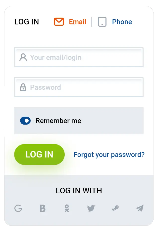 Mostbet login