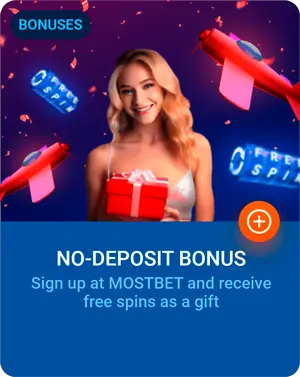 No deposit bonus at Mostbet in India