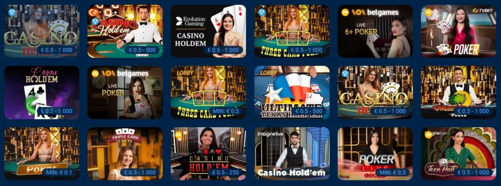 Poker Live Casino